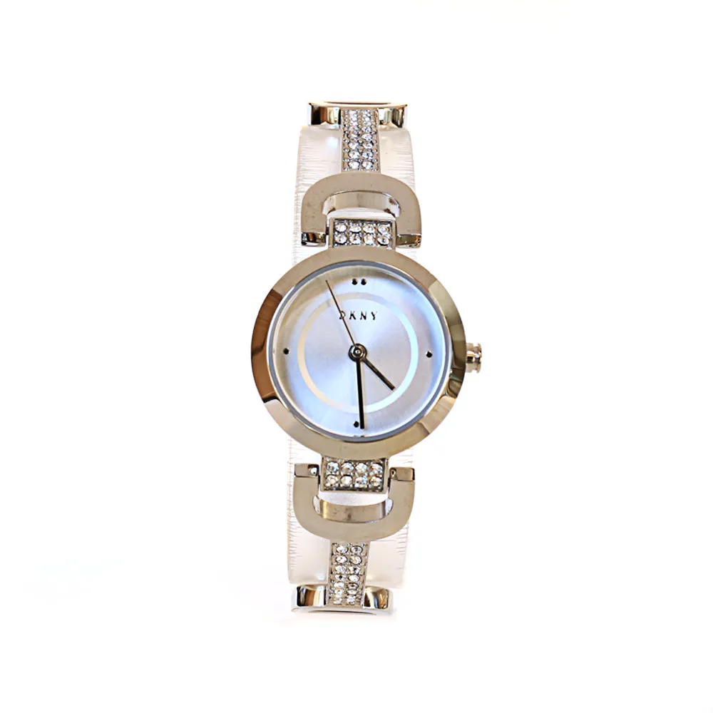 Dkny Stainless Steel Analog Watch With Metal Bracelet