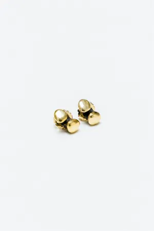 Double Shroom Stud Earrings
