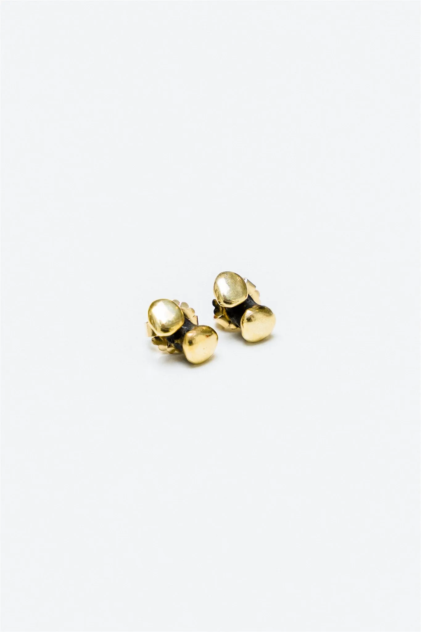 Double Shroom Stud Earrings