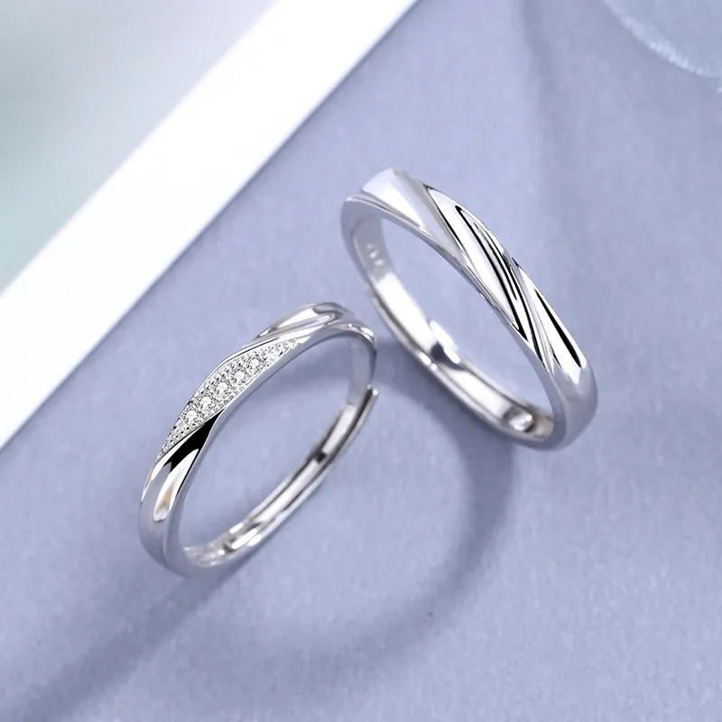Double Twisted Three Groove Rings
