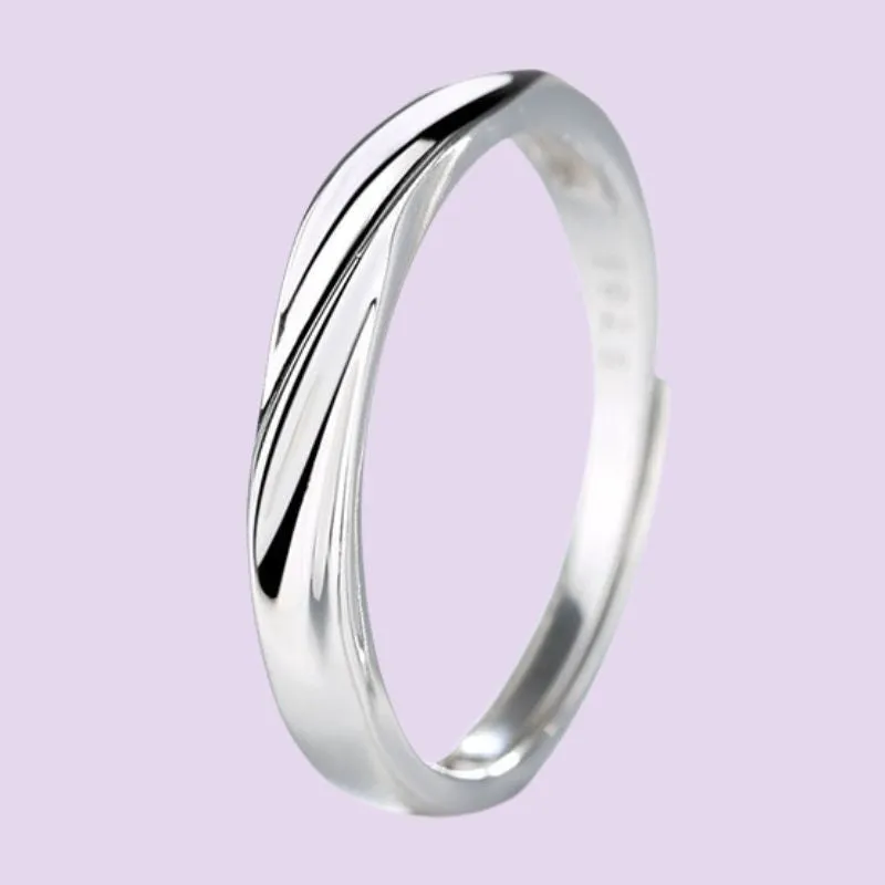 Double Twisted Three Groove Rings