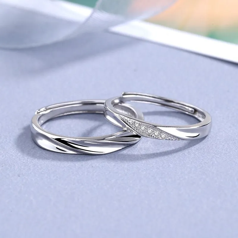 Double Twisted Three Groove Rings