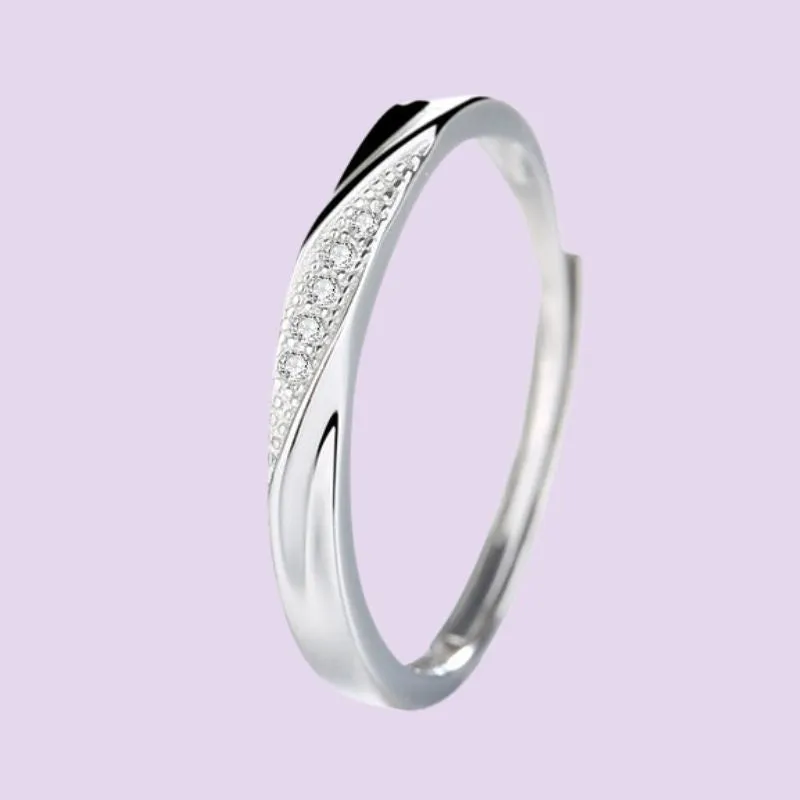 Double Twisted Three Groove Rings