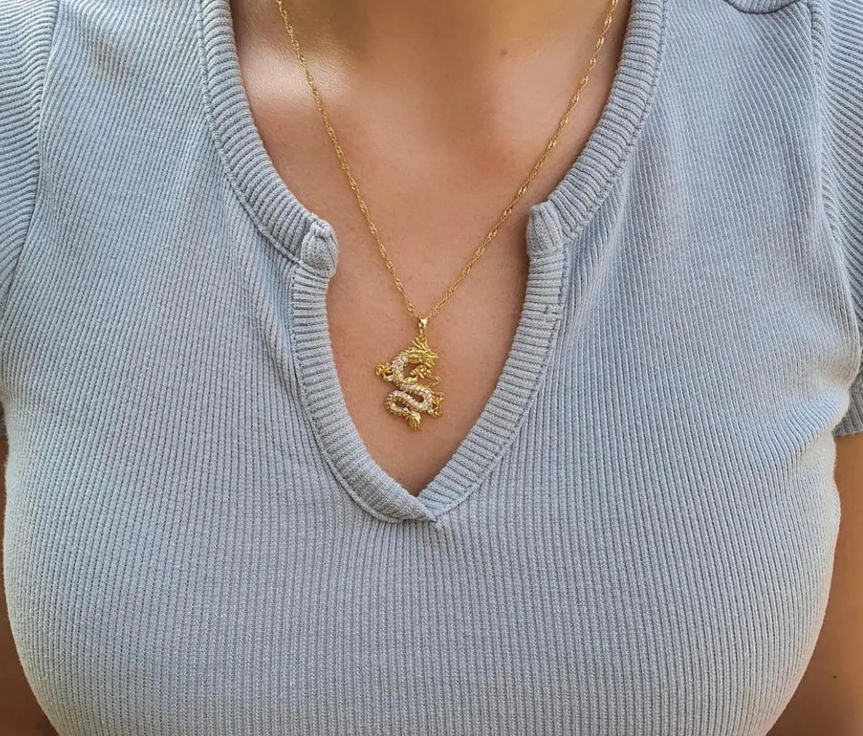 Dragon Pendant Necklaces