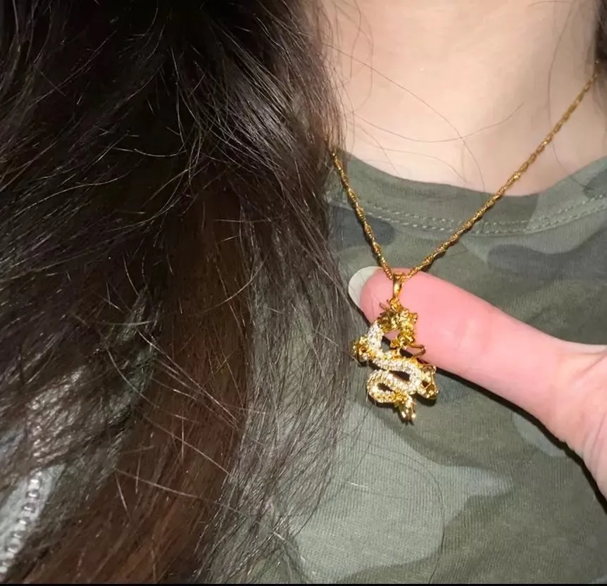 Dragon Pendant Necklaces