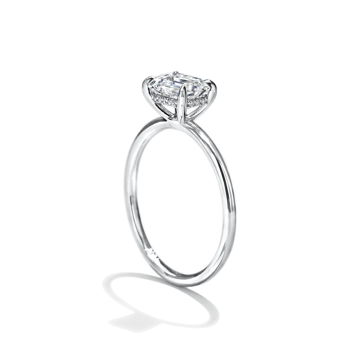 East-West Pixie Engagement Ring