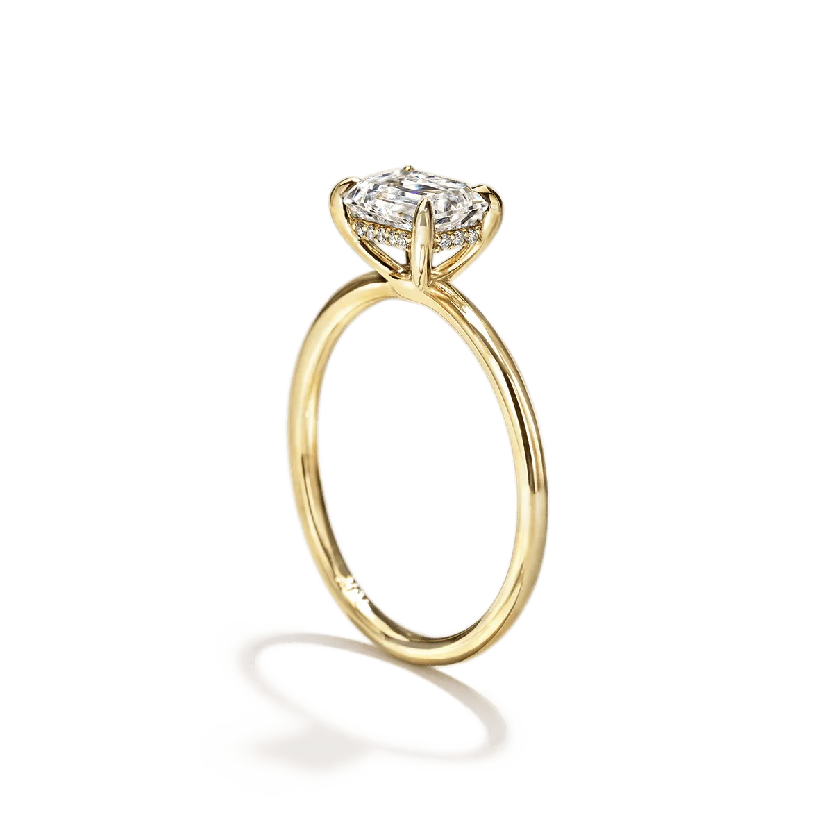 East-West Pixie Engagement Ring
