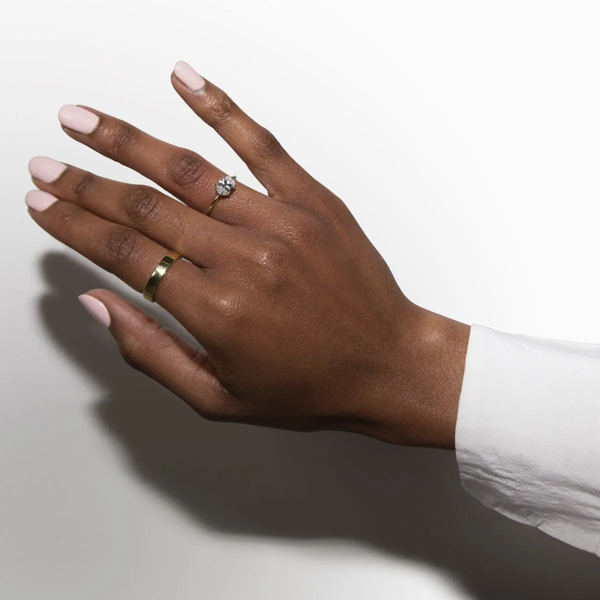 East-West Pixie Engagement Ring
