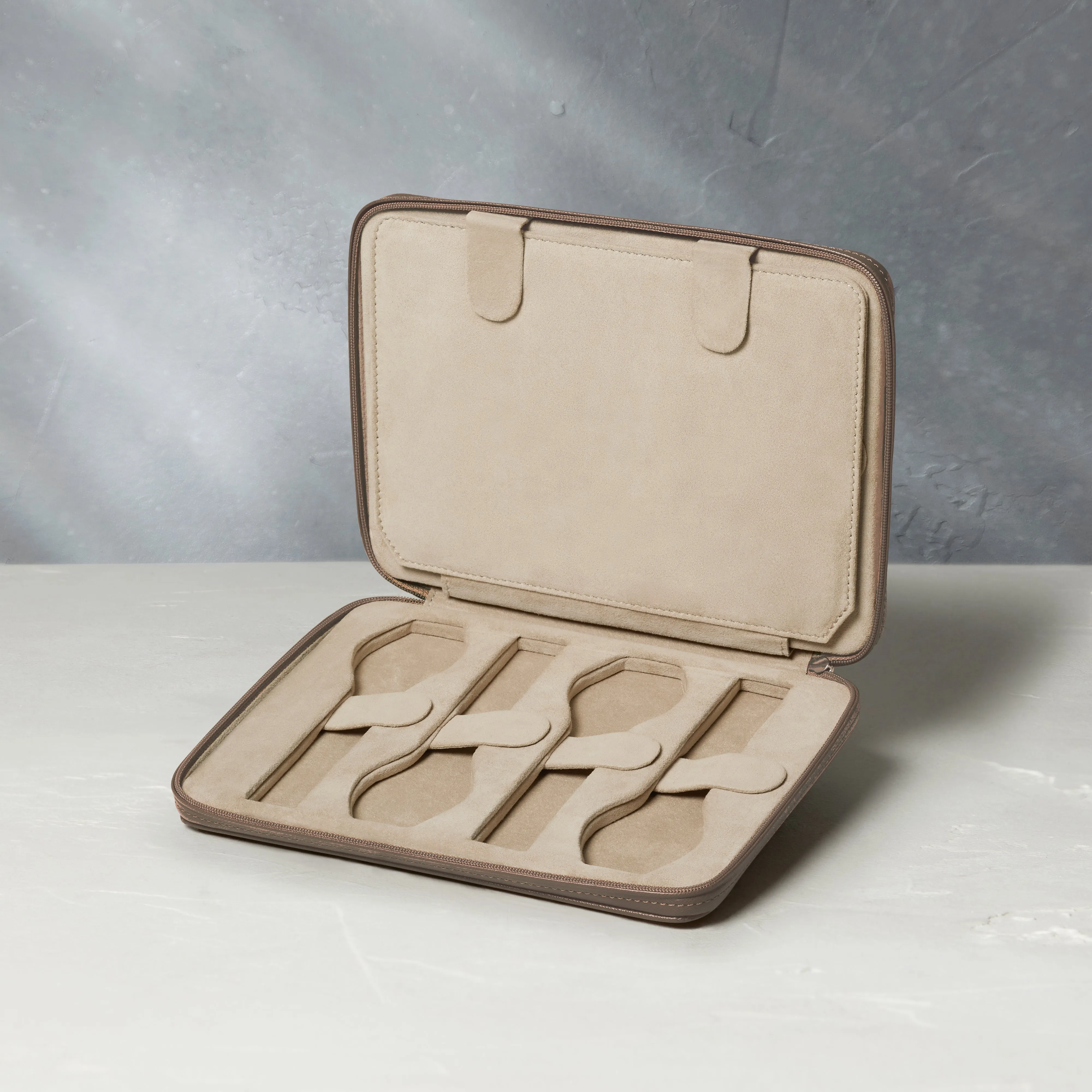 eight-watch folio, saffiano