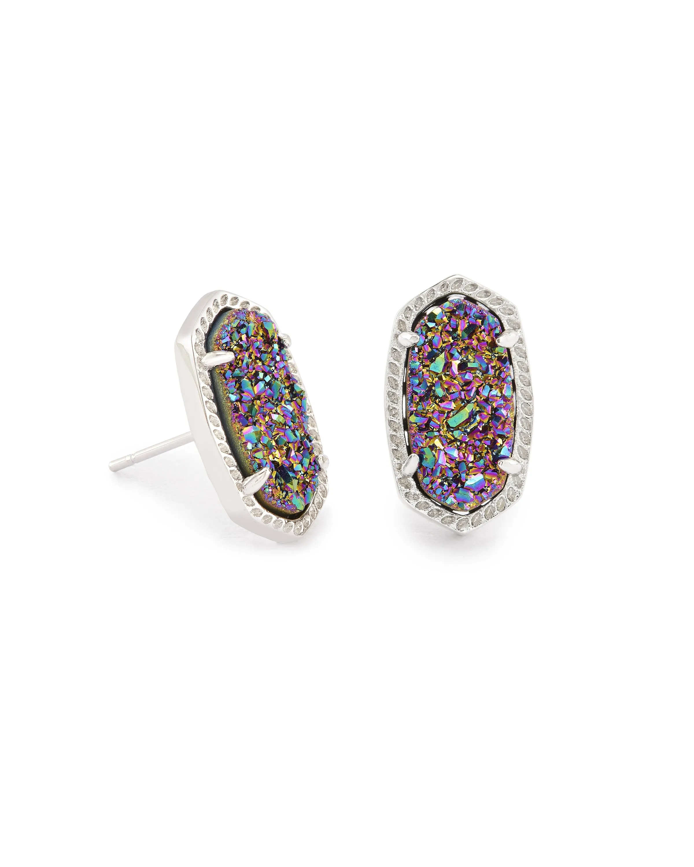 Ellie Stud Earring in Drusy