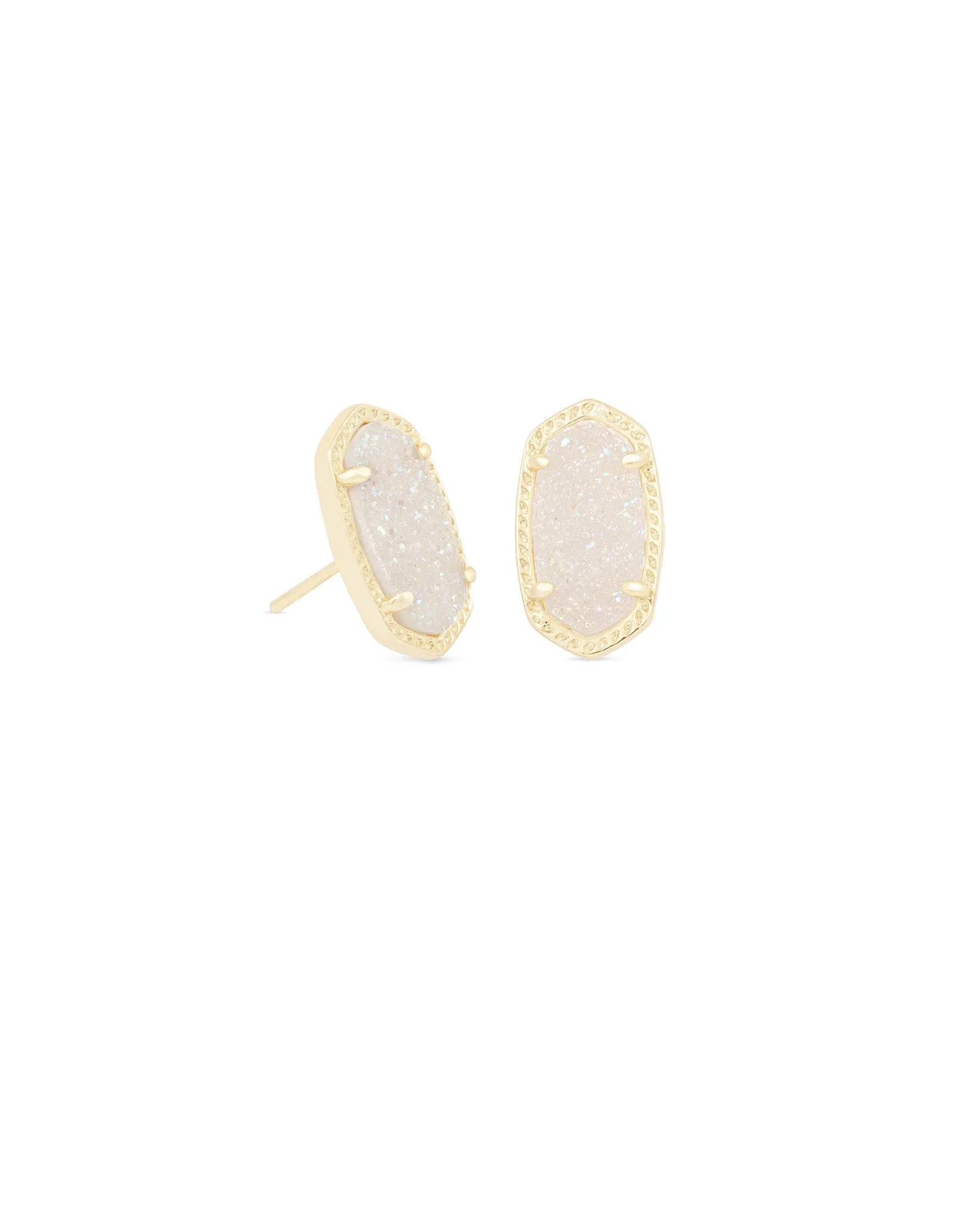 Ellie Stud Earring in Drusy