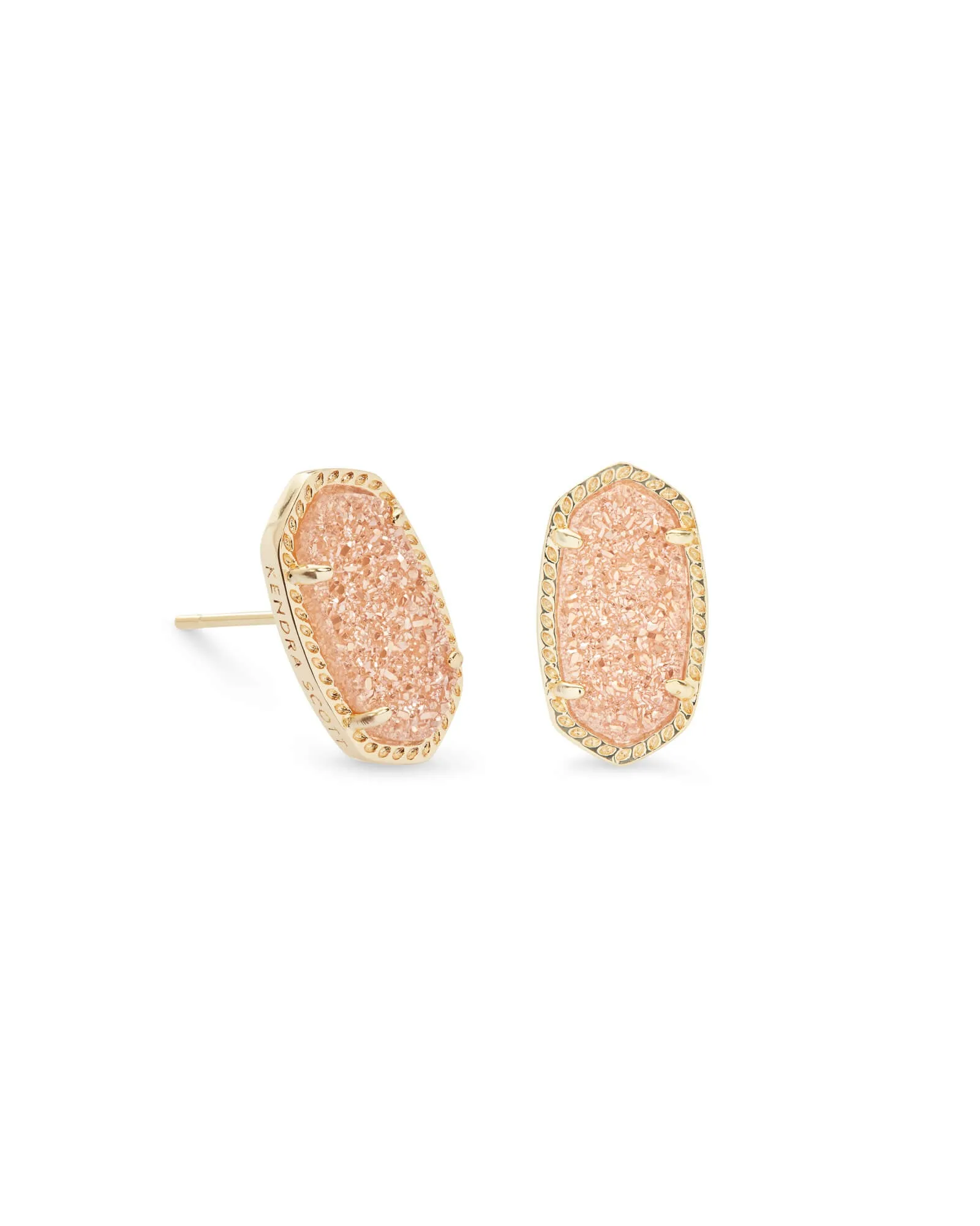 Ellie Stud Earring in Drusy