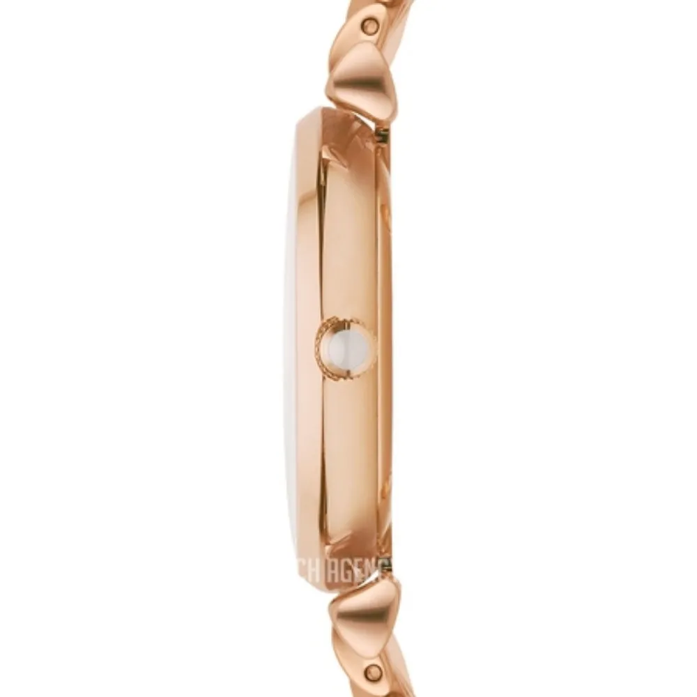 Emporio Armani Women's Analog Off-White Dial  Watch