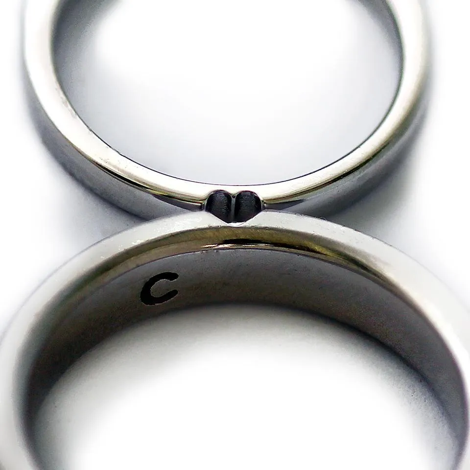 Engagement and wedding ring set