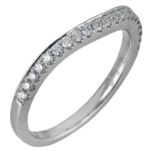 Engagement Ring in 18k Gold with Diamonds