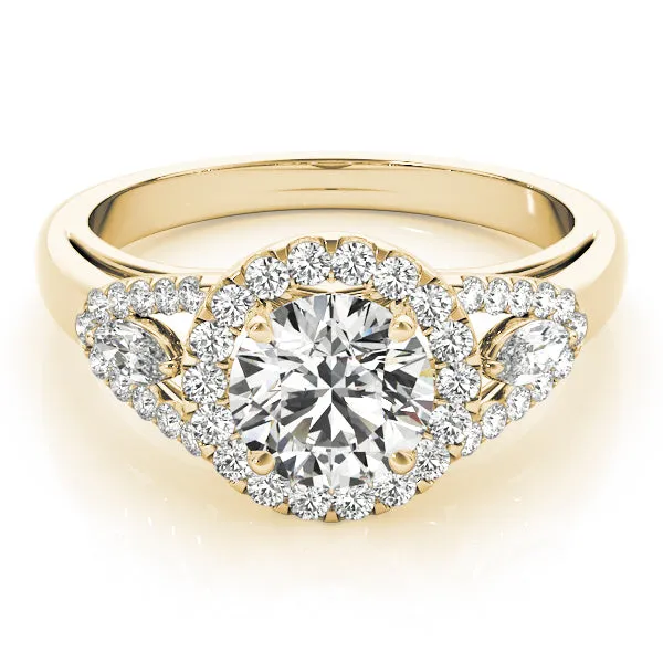 Engagement Rings Halo Round - TN84334