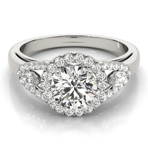 Engagement Rings Halo Round - TN84334