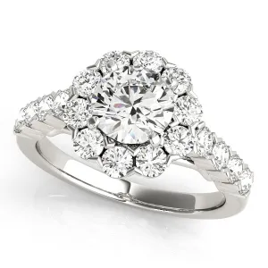 ENGAGEMENT RINGS HALO ROUND