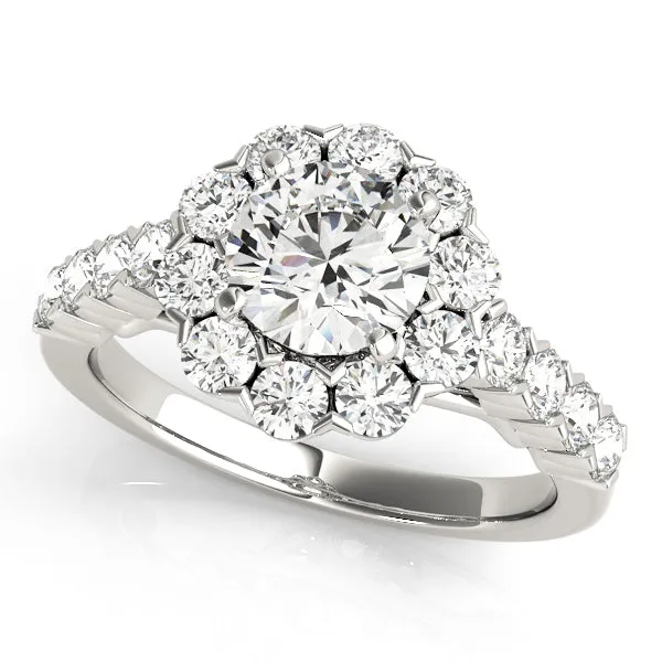 ENGAGEMENT RINGS HALO ROUND