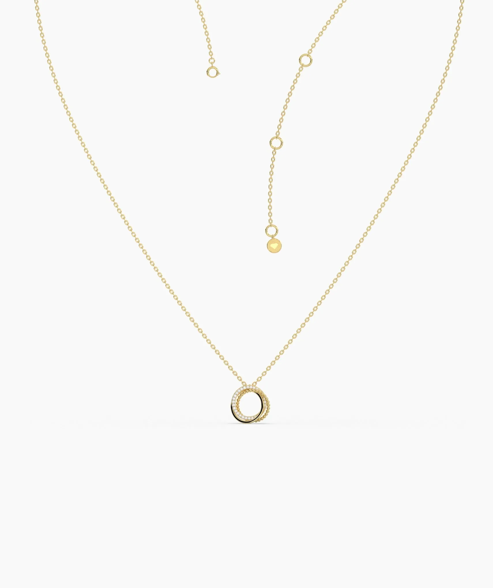 Eternal Circles Diamond Necklace