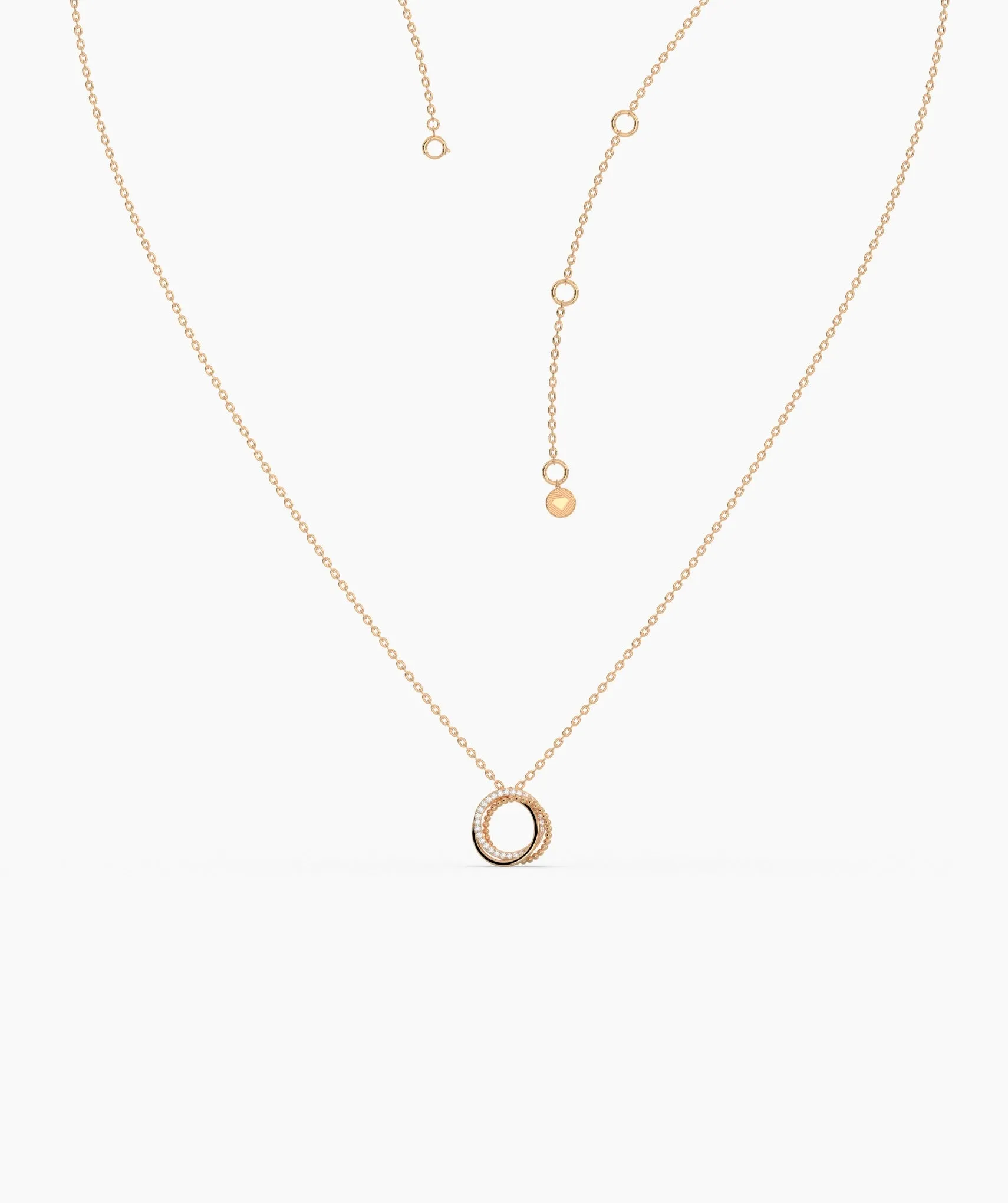 Eternal Circles Diamond Necklace