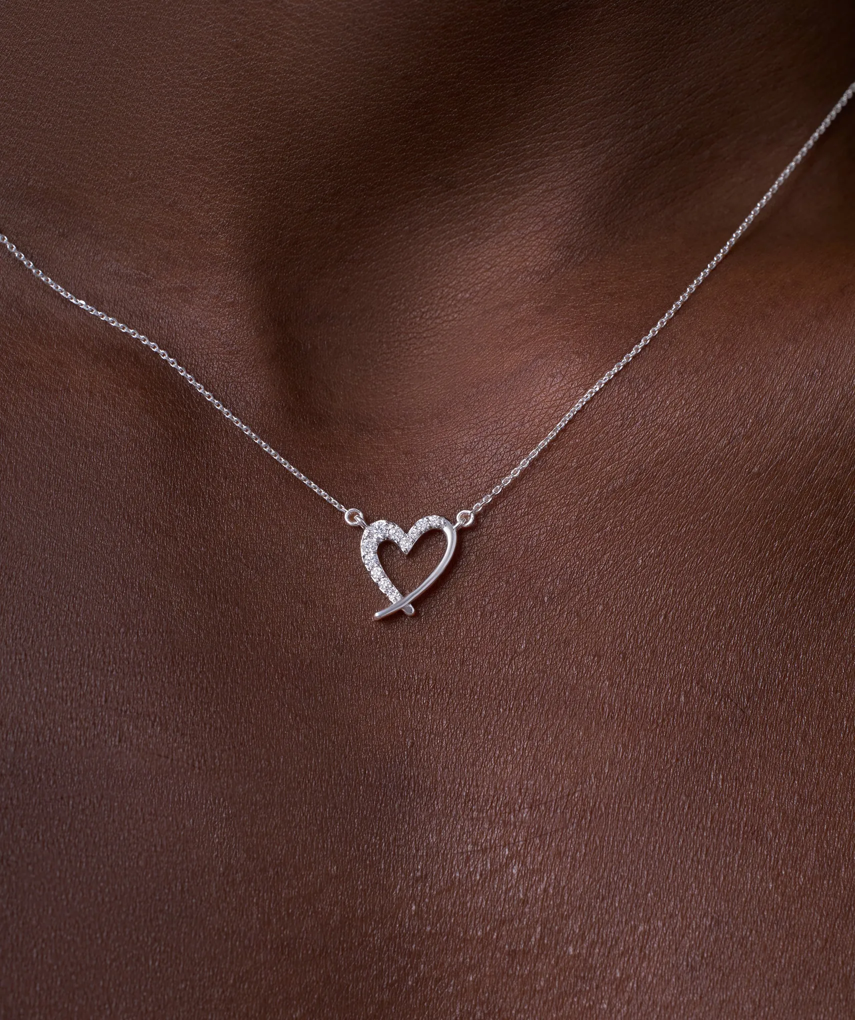 Eternal Embrace 14K Gold Heart Necklace
