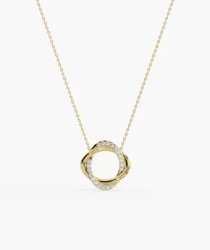 Eternal Loop Diamond Necklace