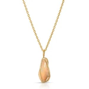 Ethereal - One of a Kind Raw Opal Necklace