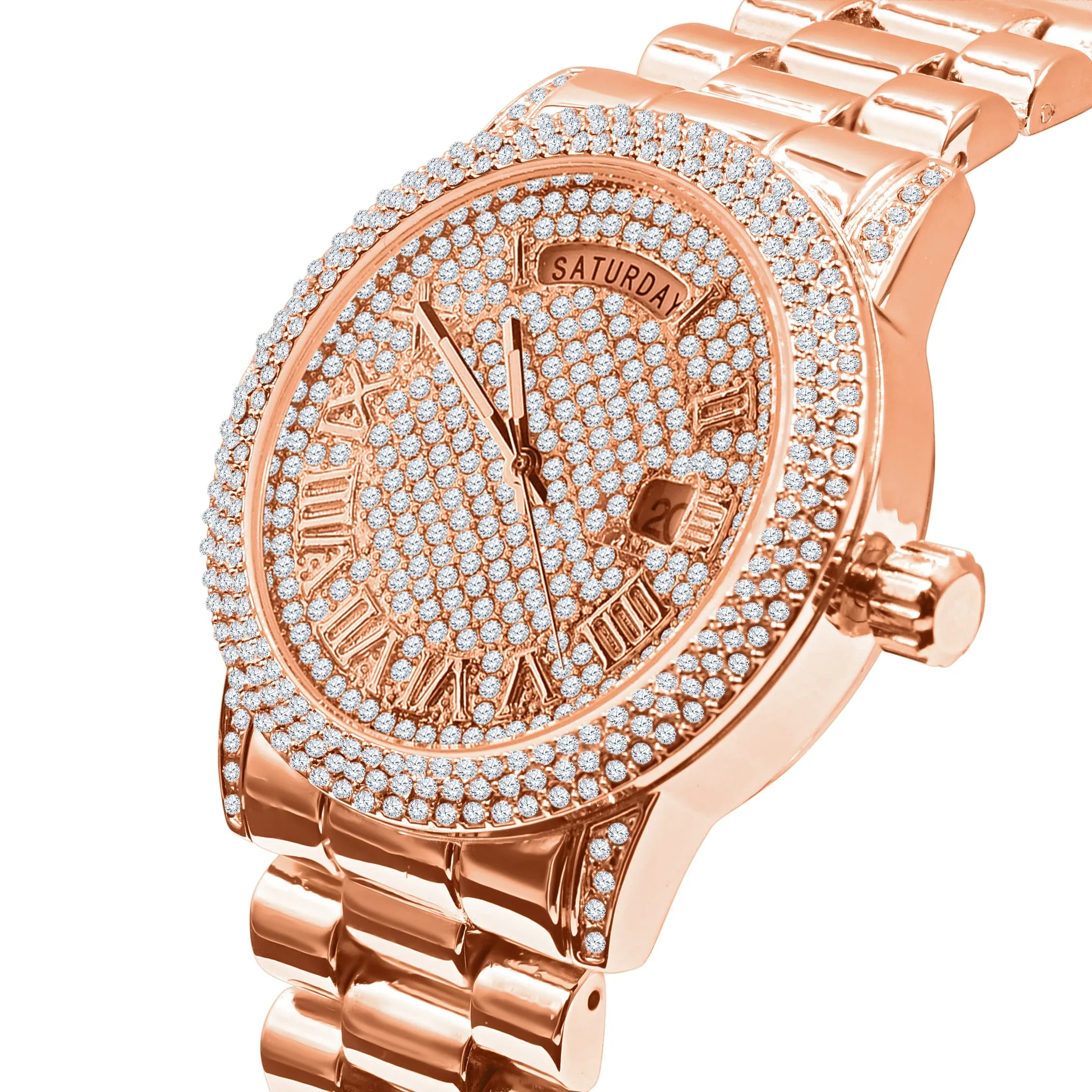 FLABBERGASTING BLING METAL WATCH 562645