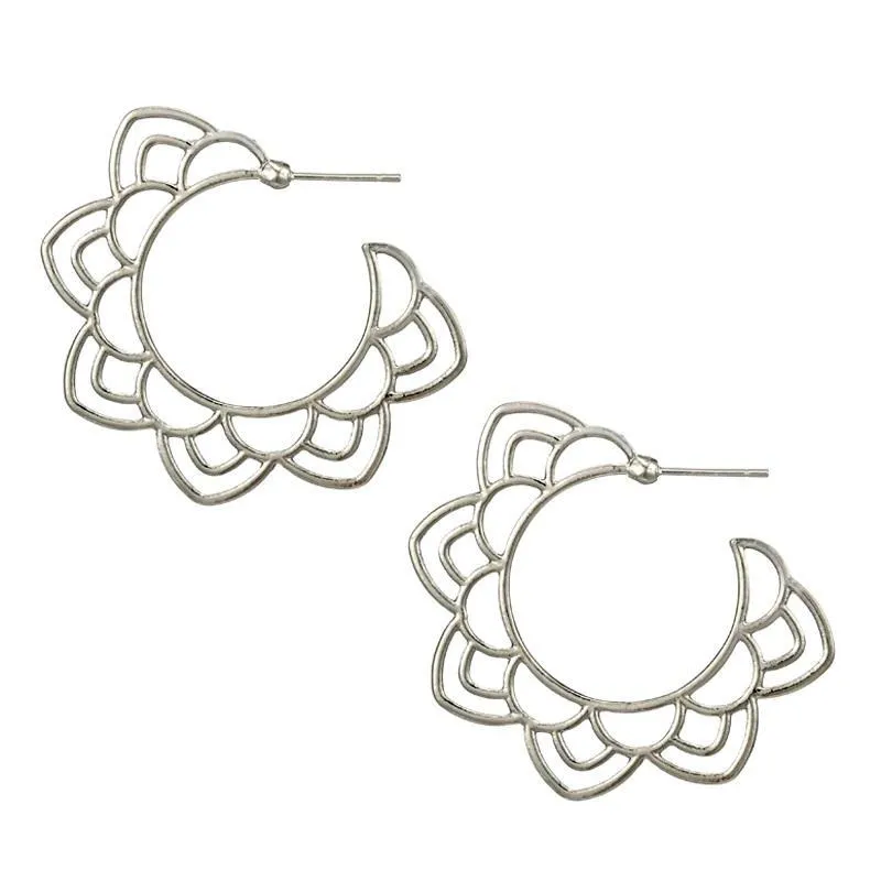 Flora -Gold Earrings