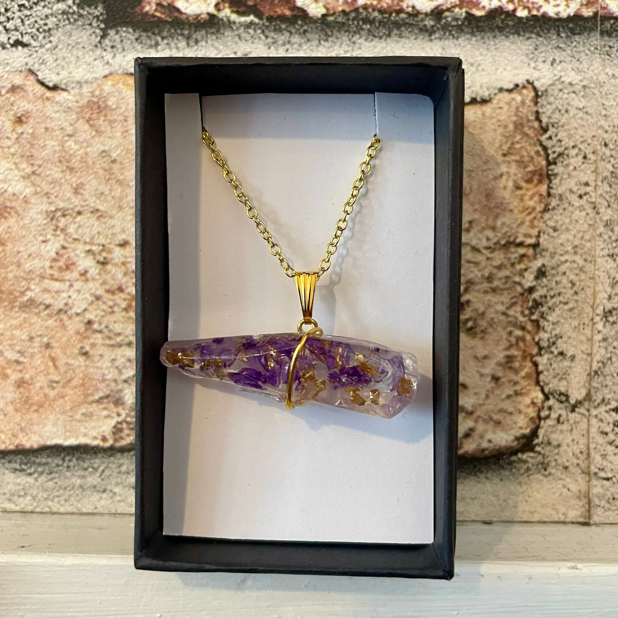 Flower Stick Necklaces