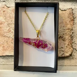 Flower Stick Necklaces