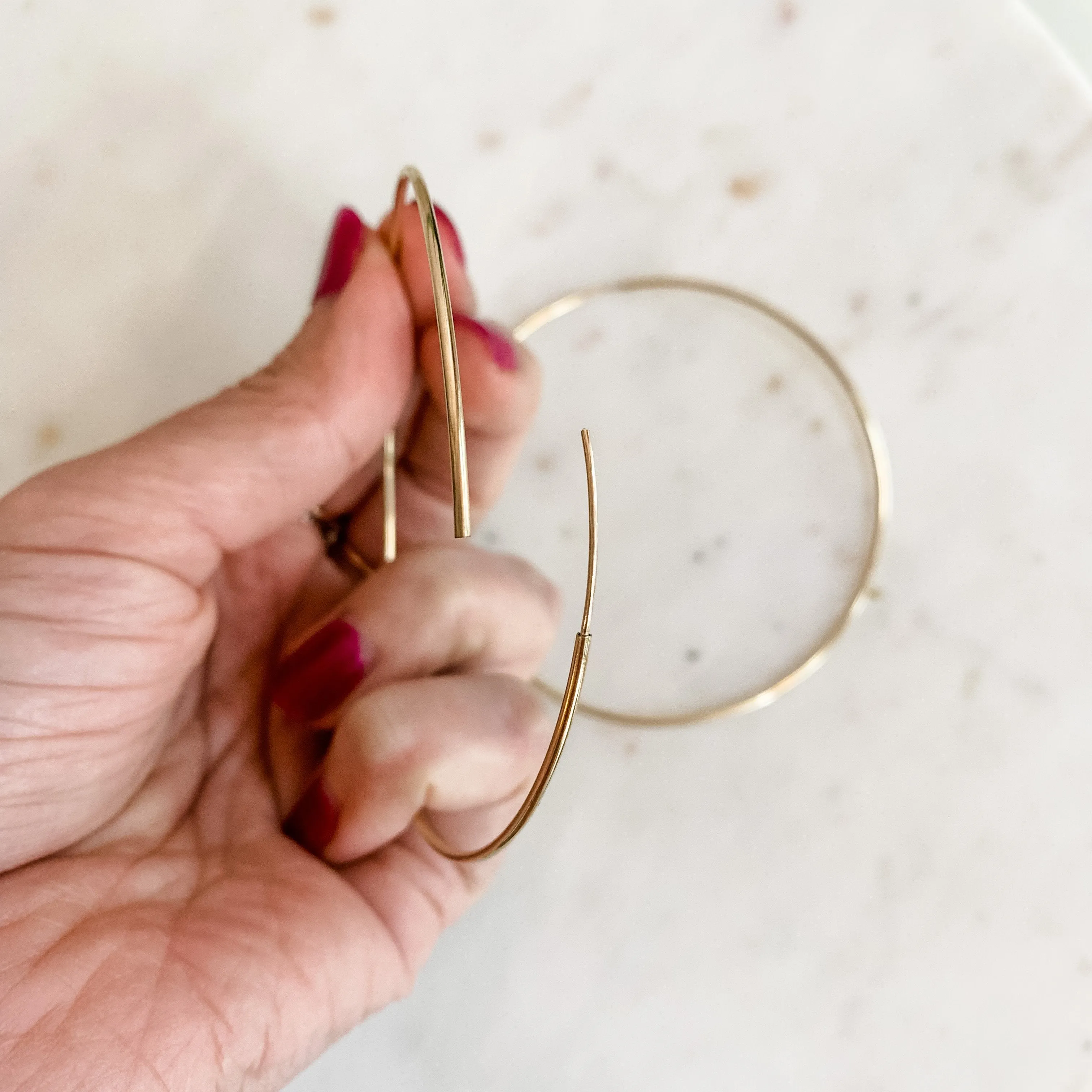 Forever Hoops Extra Large 14k Gold Fill