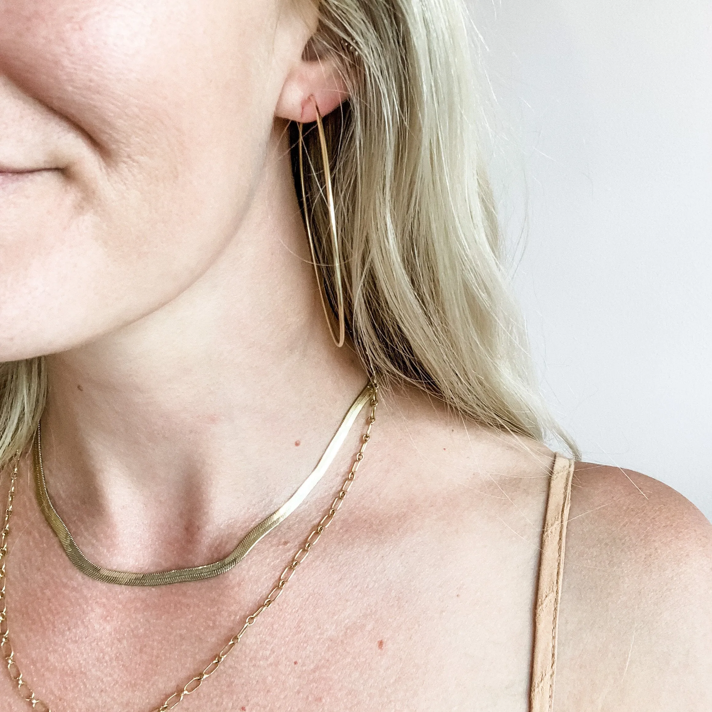 Forever Hoops Extra Large 14k Gold Fill