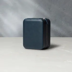 four-watch box, saffiano