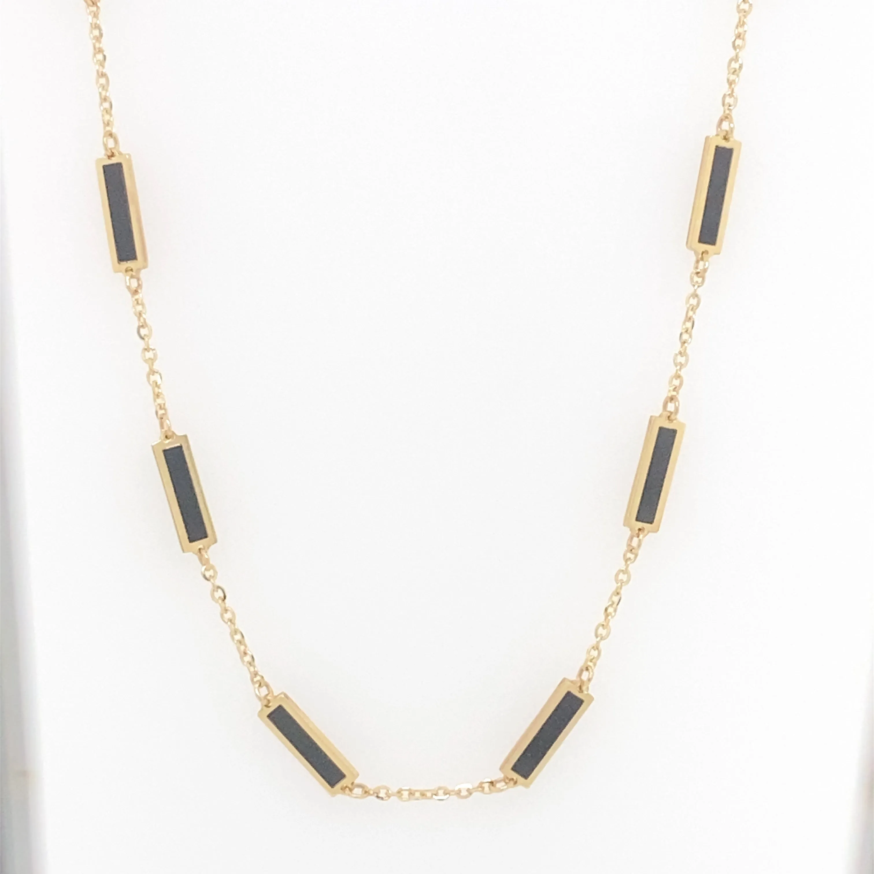 Frederic Sage Black Onyx Necklace
