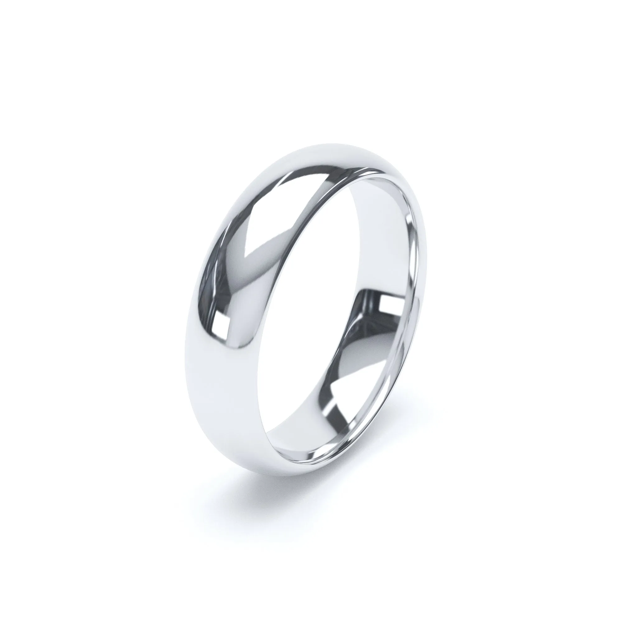 Gents Sterling Silver Wedding Rings sizes Q-Z
