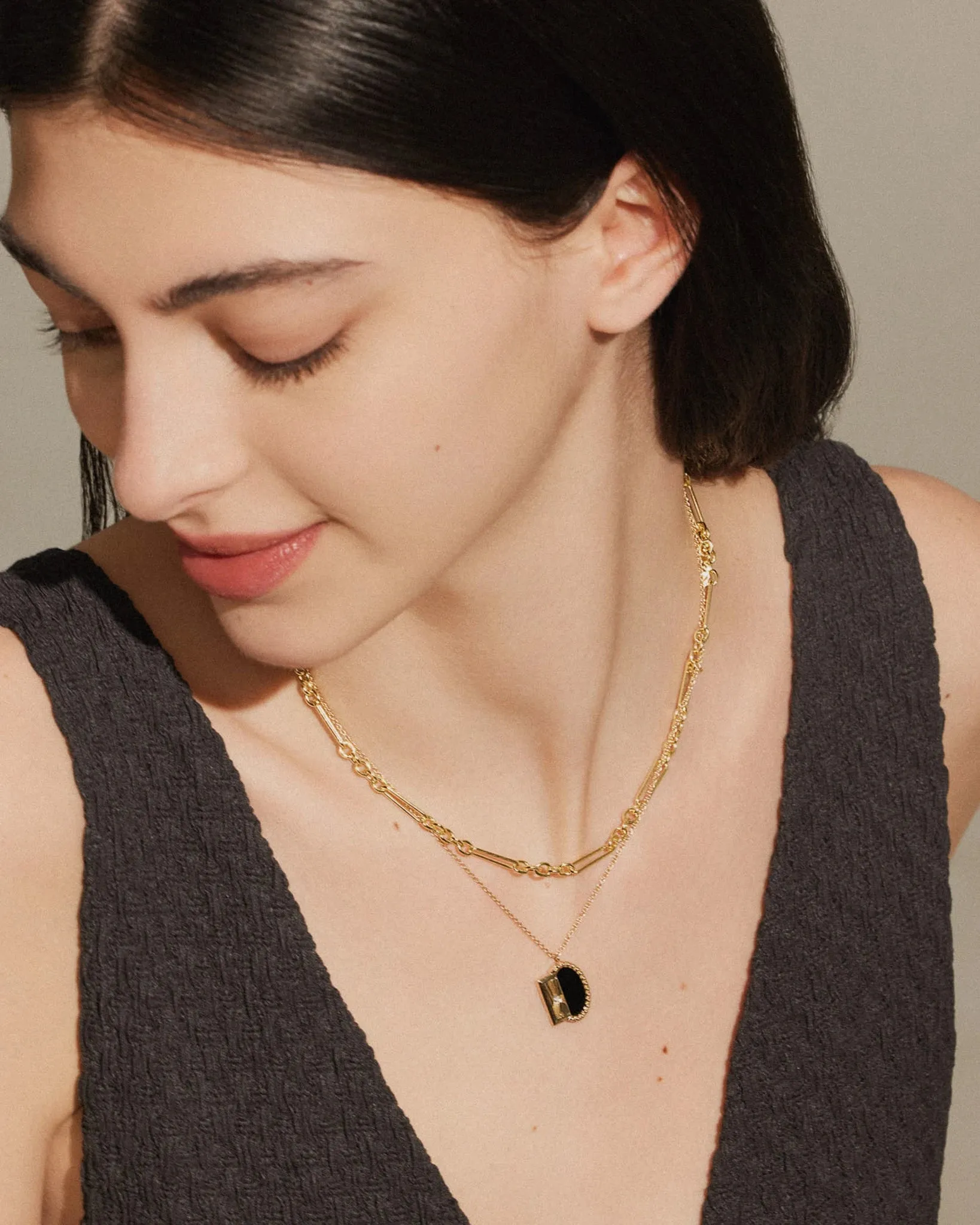 Gilded Link Necklace
