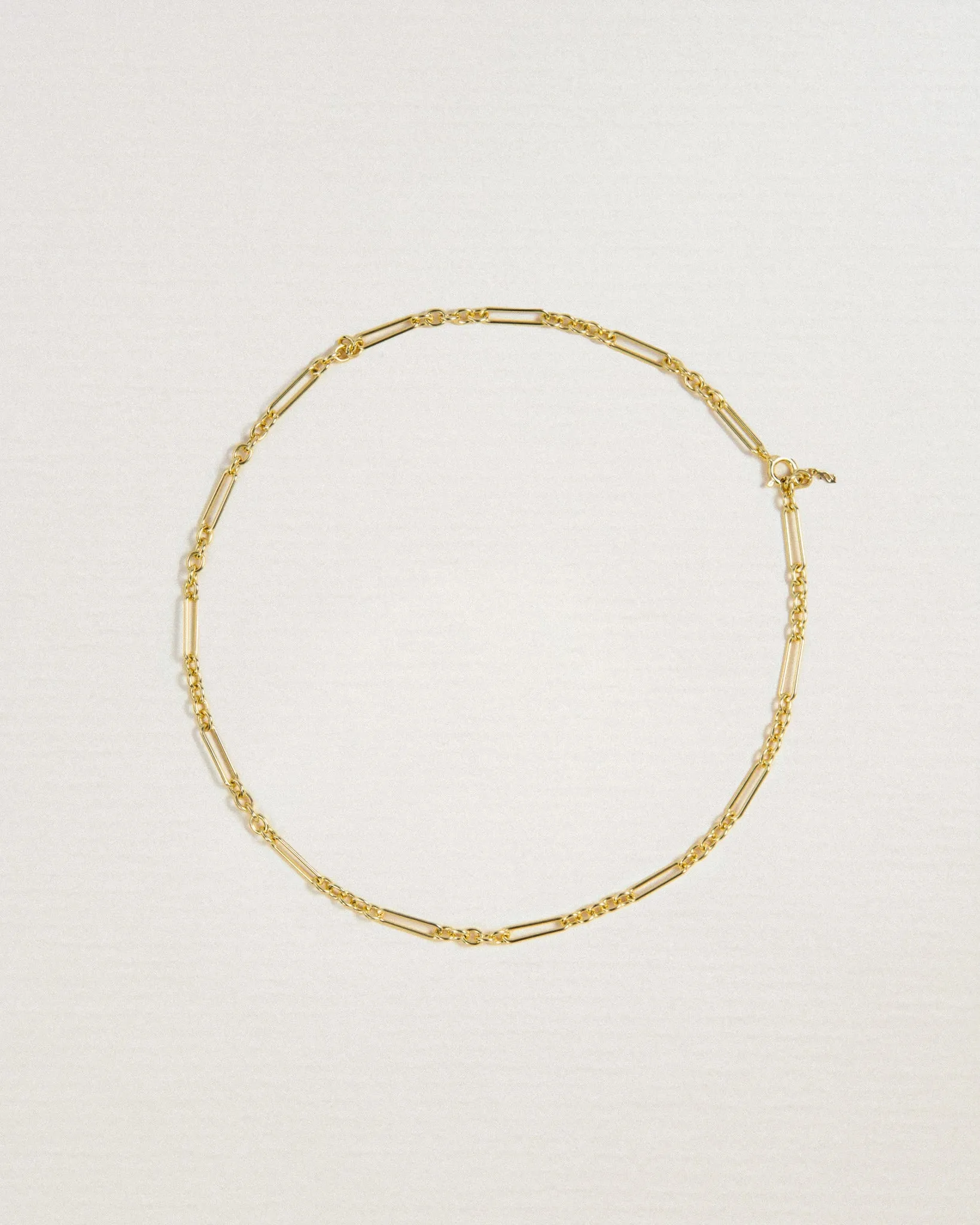 Gilded Link Necklace
