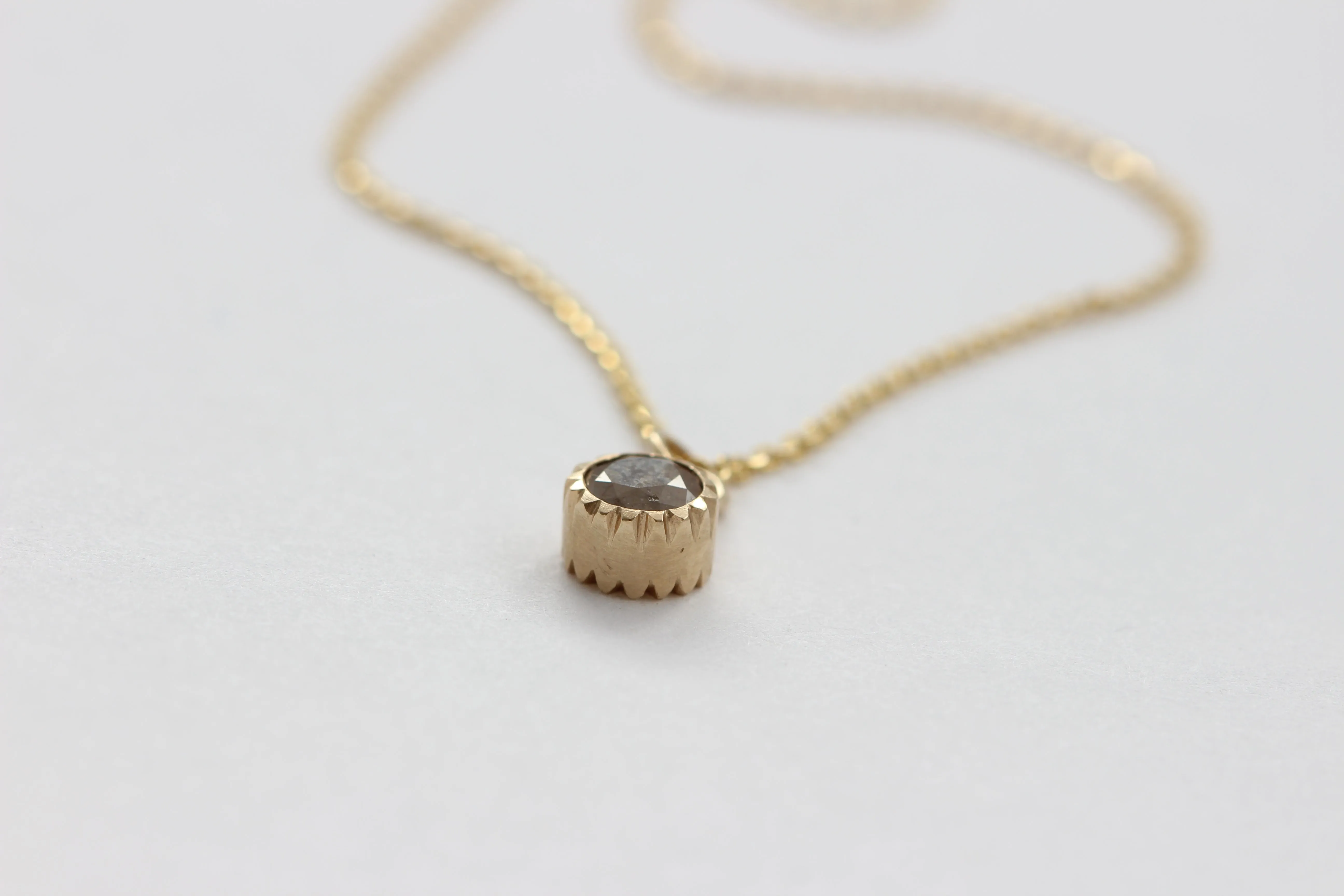 Gold Diamond Necklace