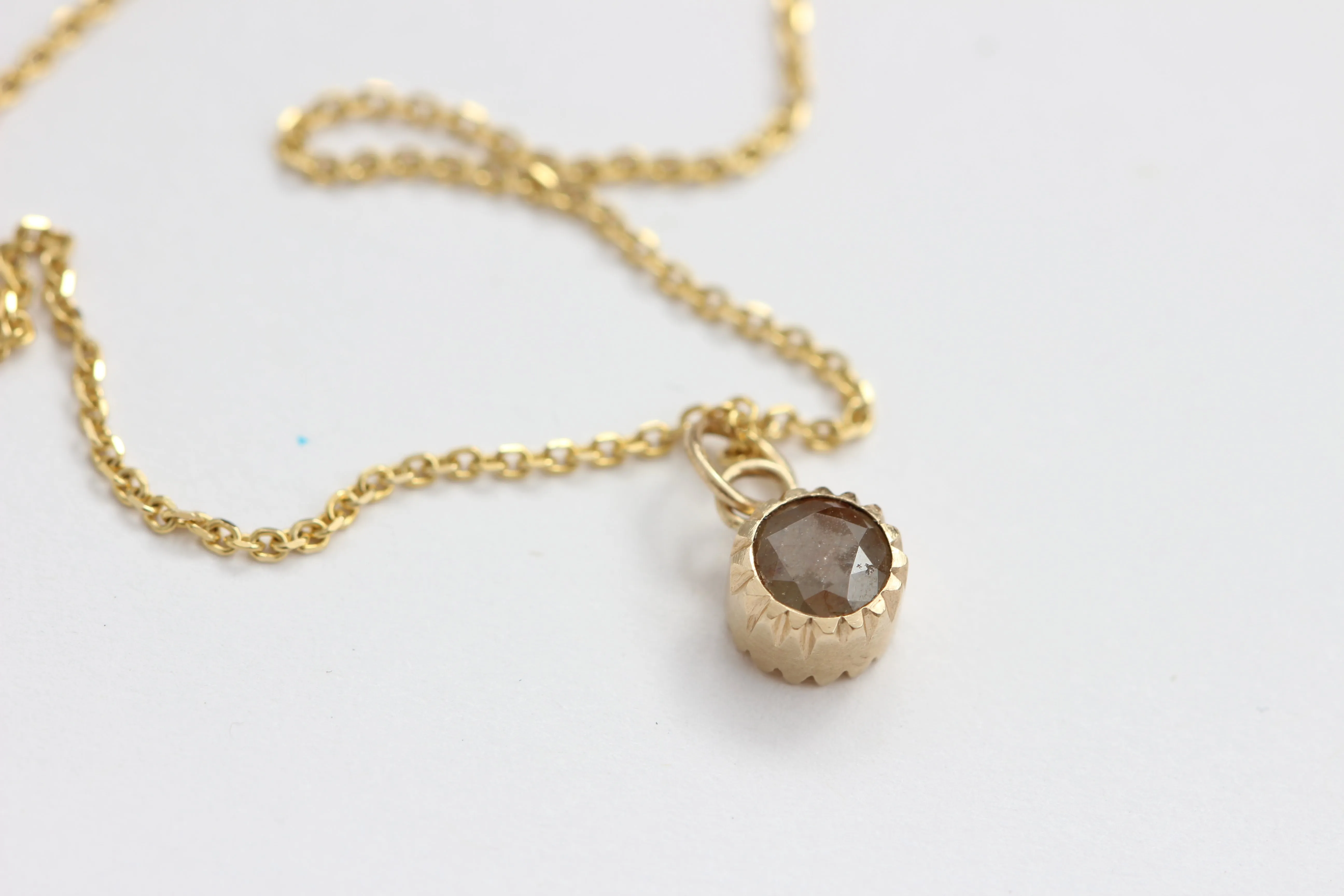 Gold Diamond Necklace