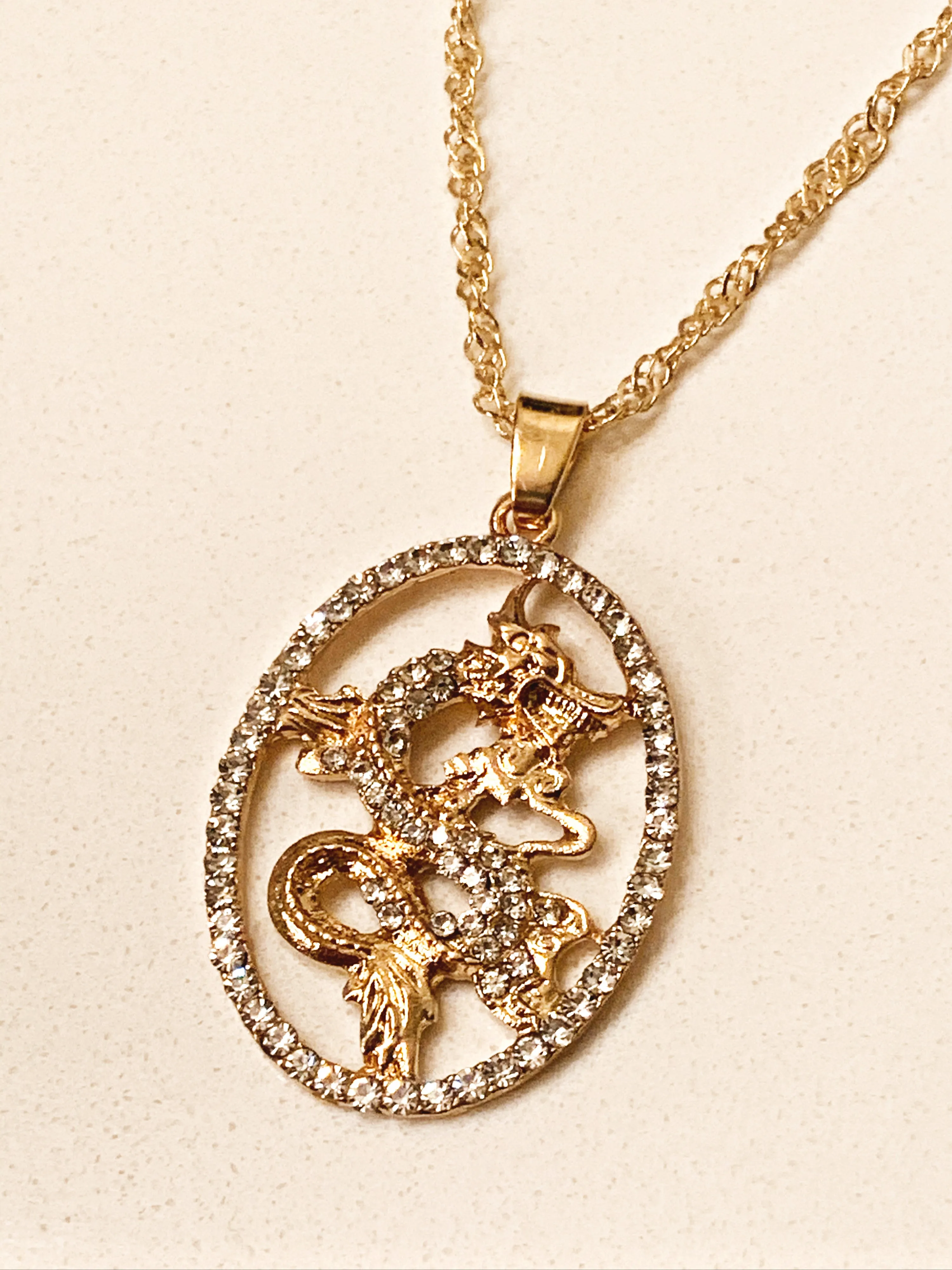 Gold Dragon Chain