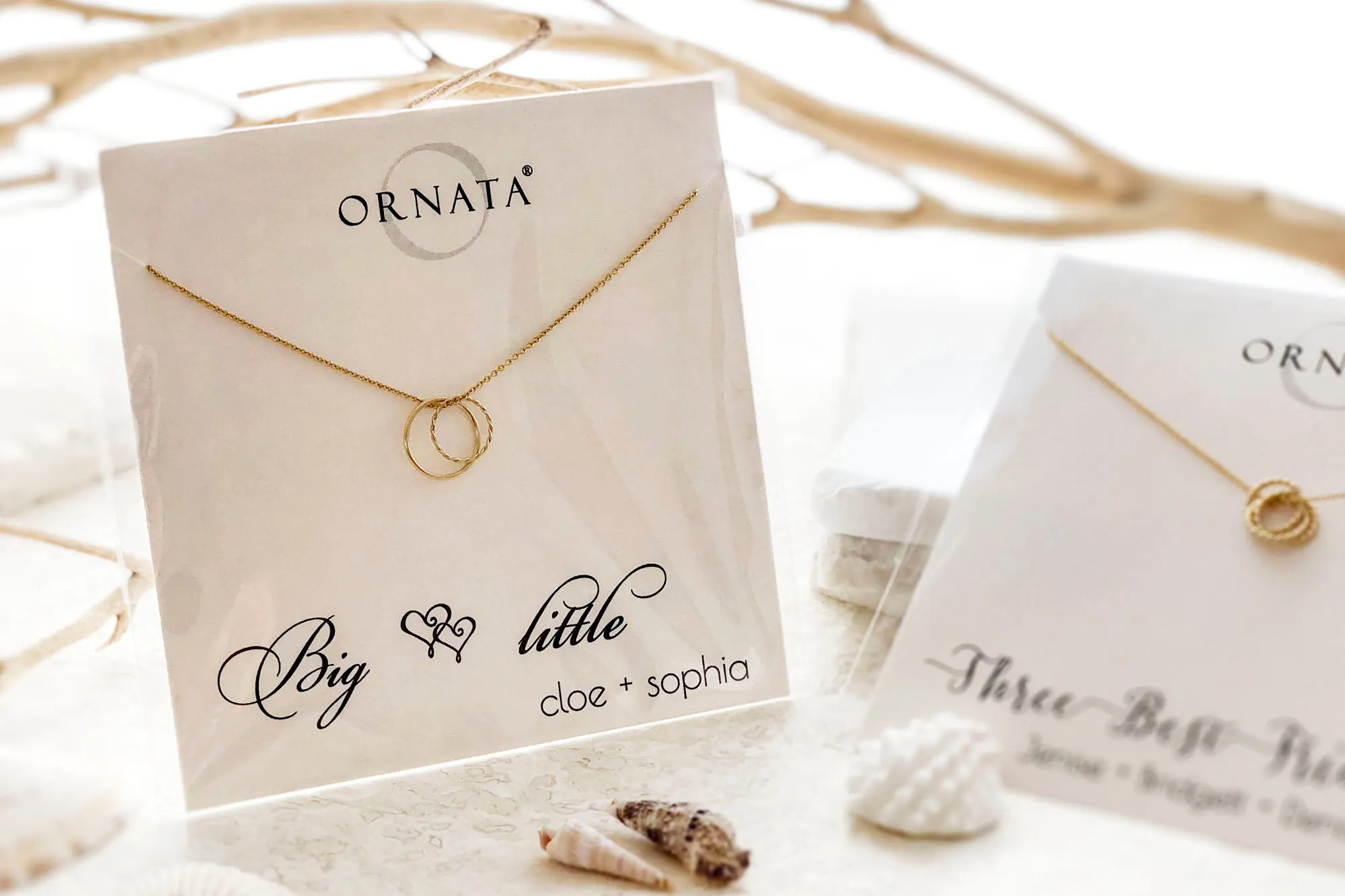 Gold Filled “Mother-In-Law” Generations Necklace