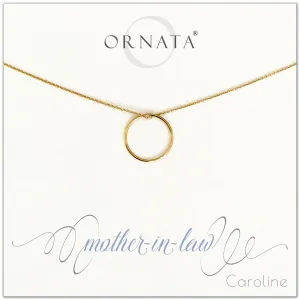 Gold Filled “Mother-In-Law” Generations Necklace