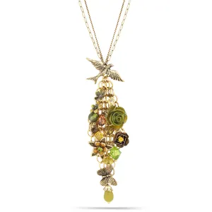 GOLD MIX CHARM  NECKLACES #216GN1501 (1E6/1C4)