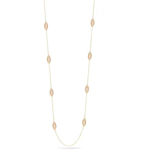 GOLD NECKLACE #SWKK-11770GLDWHT