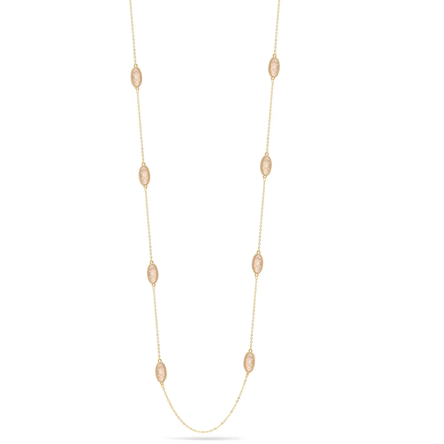 GOLD NECKLACE #SWKK-11770GLDWHT