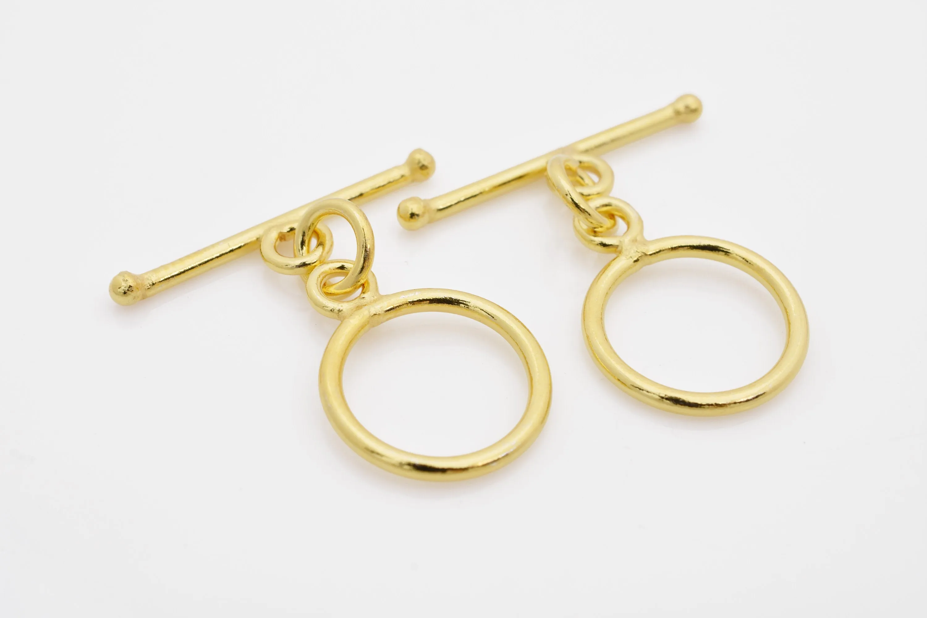 Gold Plated Toggle T Bar Clasps