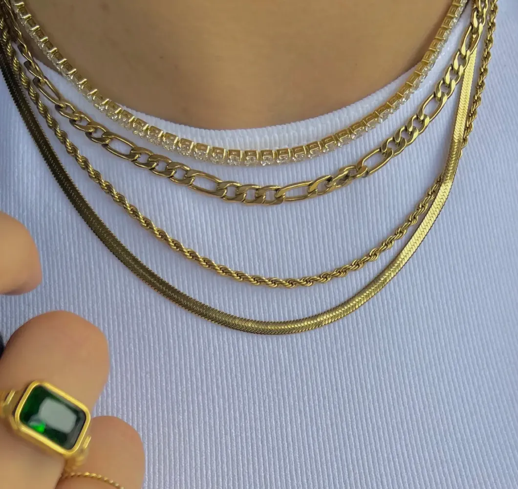 Gold Rope Necklace