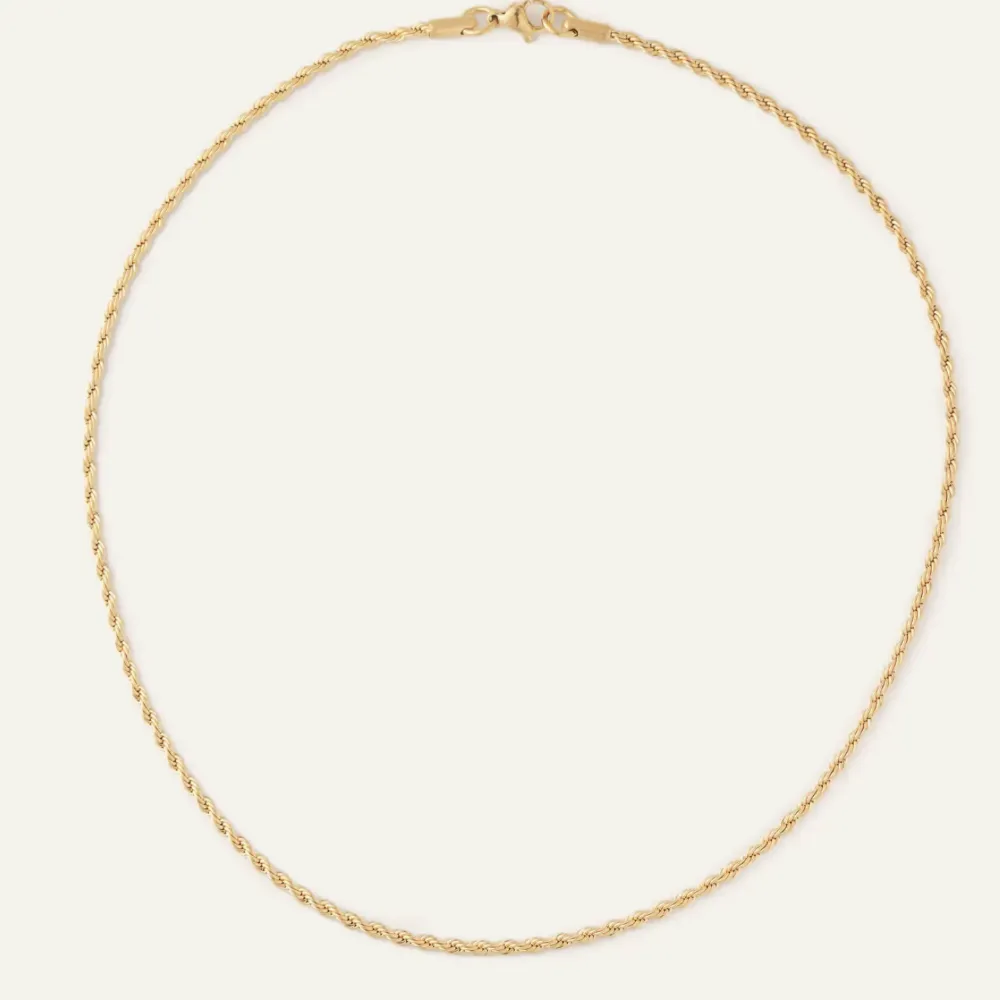 Gold Rope Necklace
